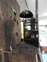 Lot 498 - A George III mahogany longcase clock