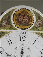 Lot 498 - A George III mahogany longcase clock