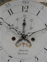 Lot 498 - A George III mahogany longcase clock
