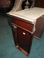 Lot 498 - A George III mahogany longcase clock