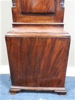 Lot 498 - A George III mahogany longcase clock