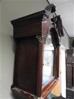 Lot 498 - A George III mahogany longcase clock