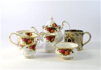 Lot 200 - A Royal Albert Old Country Roses tea service and a Wedgwood mug