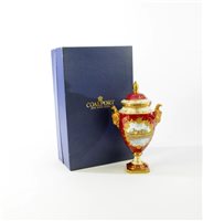 Lot 353 - A limited edition Coalport 'Madeley Court' vase