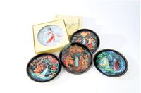Lot 228 - A collection of collectors plates, Russian and Chinese series