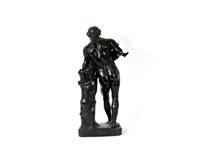 Lot 383 - A bronze of Silenus, after the antique