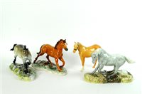 Lot 155 - A collection of John Beswick models of horses