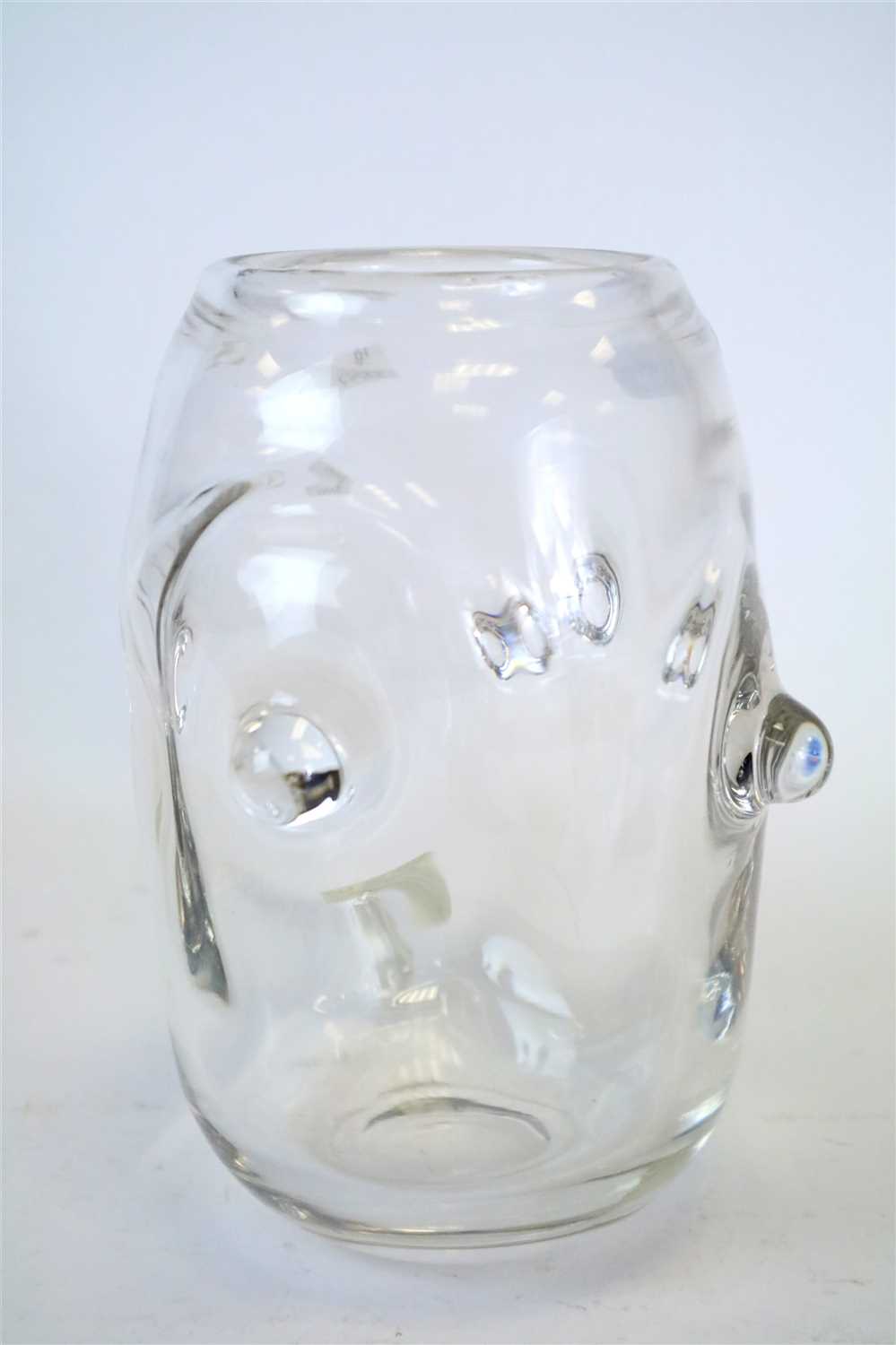 Lot 256 - A Whitefriars 'Bullseye' glass vase