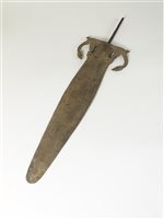 Lot 329 - An Indonesian temple spear head, 17th/18th century