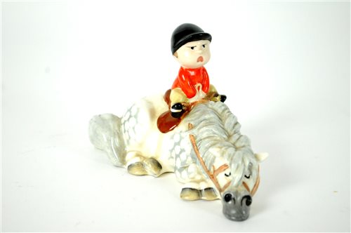 Lot 161 - Beswick model 'Kick-start' designed by Norman Thelwell