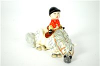 Lot 161 - Beswick model 'Kick-start' designed by Norman Thelwell