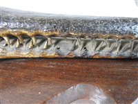 Lot 418 - Taxidermy:  A late Victorian head of a gharial