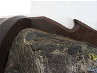Lot 418 - Taxidermy:  A late Victorian head of a gharial