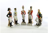 Lot 173 - A group of Continental models of soldiers
