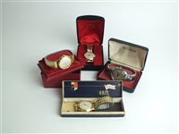 Lot 70 - A collection of four circa 1970s men's wristwatches.