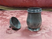 Lot 138 - Two 19th century spice canisters