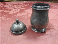 Lot 138 - Two 19th century spice canisters