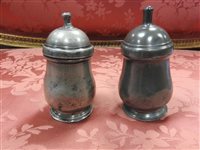 Lot 138 - Two 19th century spice canisters