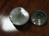 Lot 154 - A miscellaneous collection of pewter