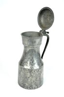 Lot 166 - A Scottish pewter tappit hen of Scots pint capacity