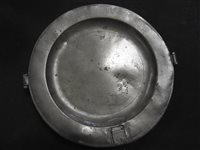 Lot 183 - A small collection of eight assorted pewter items