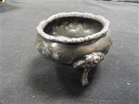 Lot 183 - A small collection of eight assorted pewter items