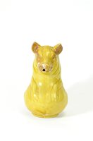 Lot 231 - A Sarreguemines type pig jug
