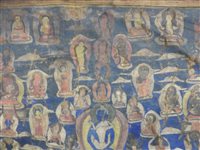 Lot 222 - A thangka of Samantabhadra and Samantabhadri, Tibet