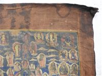 Lot 222 - A thangka of Samantabhadra and Samantabhadri, Tibet