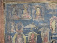 Lot 222 - A thangka of Samantabhadra and Samantabhadri, Tibet