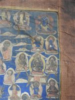 Lot 222 - A thangka of Samantabhadra and Samantabhadri, Tibet