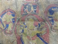 Lot 222 - A thangka of Samantabhadra and Samantabhadri, Tibet