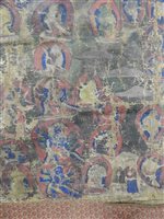 Lot 222 - A thangka of Samantabhadra and Samantabhadri, Tibet
