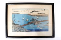 Lot 265 - A Japanese woodblock print