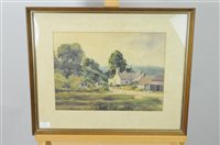 Lot 386 - Michael W King watercolour and three other watercolours