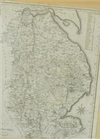 Lot 390 - A collection of 17th, 18th and 19th century British county maps
