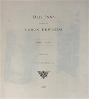 Lot 405 - Edward Edwin (1823-1879), Old Inns of England, etchings