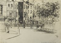 Lot 80 - Theodore Roussel, etchings
