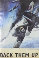 Lot 463 - RAF poster