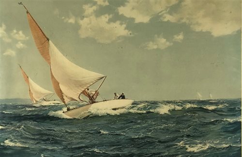 Lot 468 - After Montague Dawson print