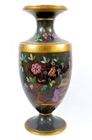 Lot 361 - A French porcelain chinoiserie vase