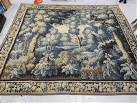 Lot 422 - A French Aubusson tapestry, circa 1680