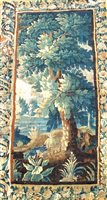 Lot 424 - A French verdure tapestry, late 17th century