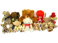 Lot 269 - Group of Medium-Small Merrythought Mohair Teddy Bears.