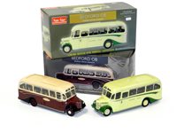 Lot 287 - Sunstar pair of boxed Bedford OB 1/24 buses.