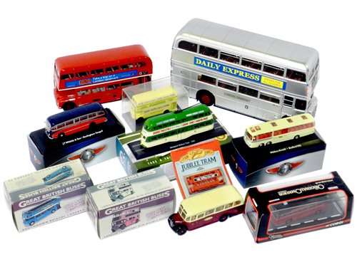 Lot 289 - Sunstar and Mettoy London Transport AEC Routemaster Double Decker and other buses.
