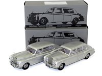 Lot 294 - Paragon Models 1/18th Rolls Royce Phantom V 1964 (x2)