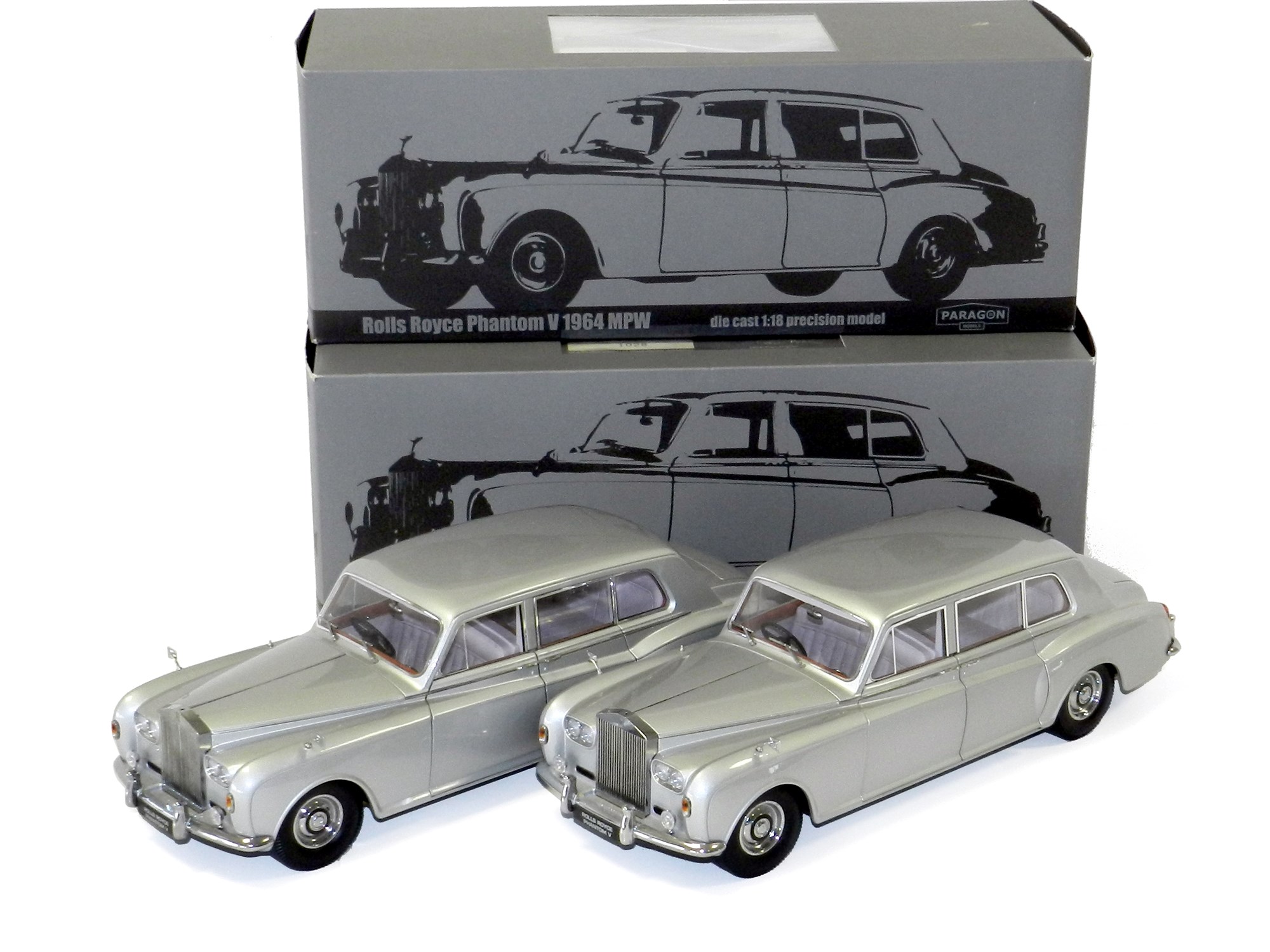 Modellino Auto Paragon 1:18 Rolls Royce Phantom V Di John Lennon, Pressofuso, Collezione