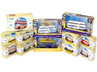 Lot 305 - Group of twelve Corgi Classics boxed trams
