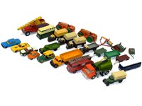 Lot 321 - Dinky and Corgi unboxed group.